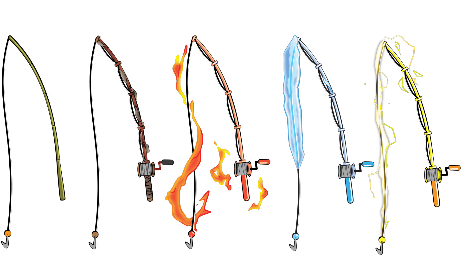 Casting rods